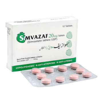 Picture of Simvazaf 20mg Tab 10x1s